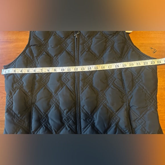 WOMEN’S XL fleece vest Columbia sportswear nearly new $18 Blue/gray zip, pockets - Picture 13 of 14